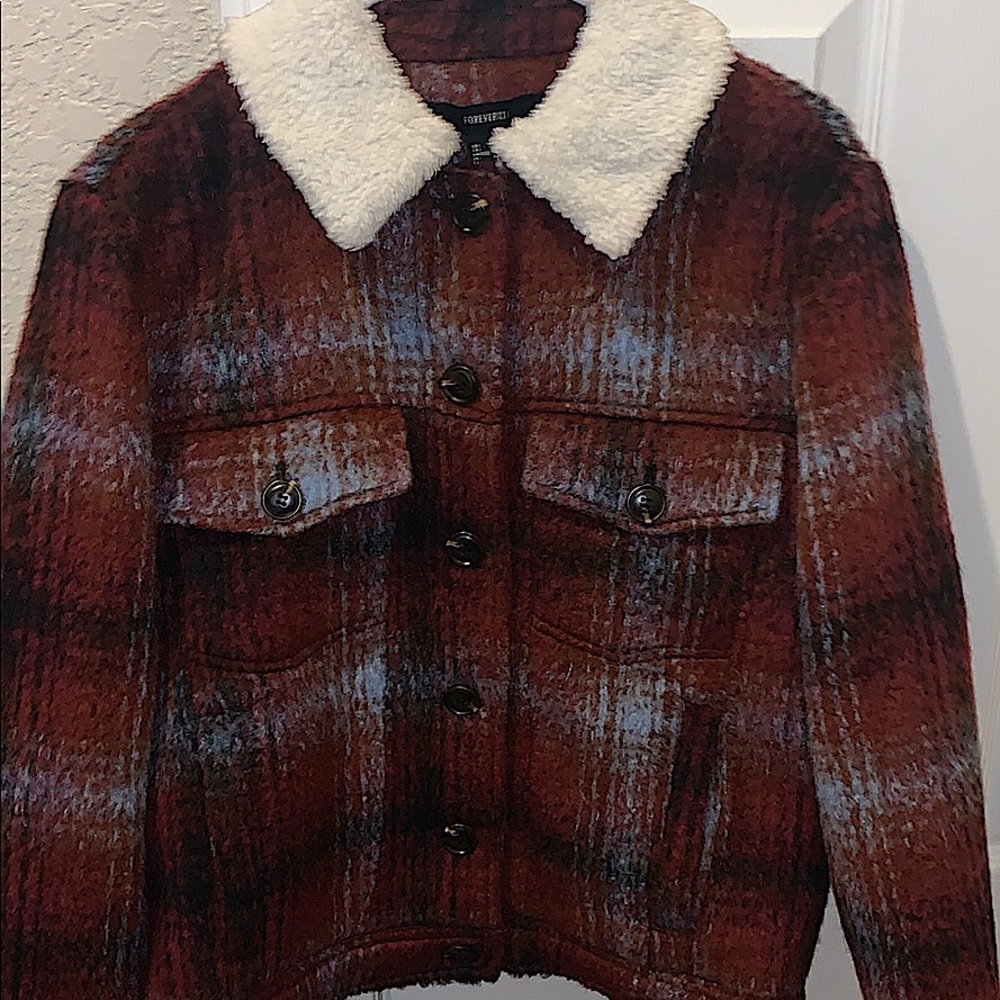 Women’s Plaid Winter Coat